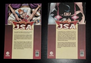 Lote tomos comic JSA de DC