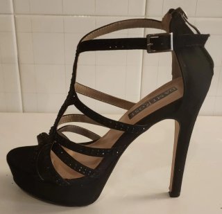 Sandali eleganti Dame Rose neri n⁰36