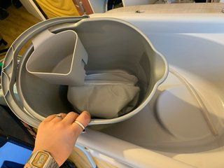Bañera cambiador bebé plegable
