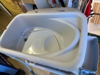 Bañera cambiador bebé plegable