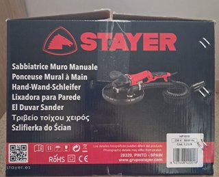 Lijadora de mano para pared