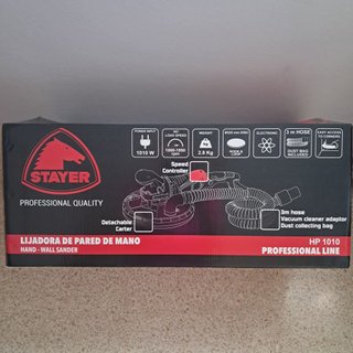 Lijadora de mano para pared
