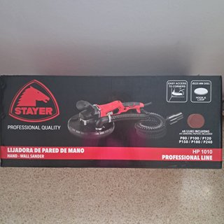 Lijadora de mano para pared