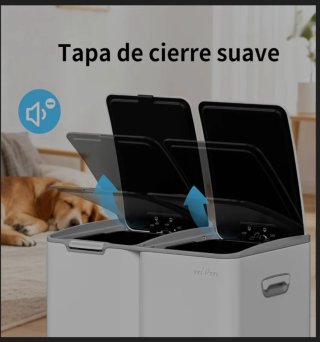 Cubo Basura Triple 60L Nuevo