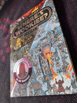 Libro Star Wars Where's the Wookiee? Deluxe