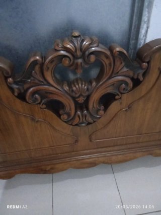 Cabecero y piecero antiguos estilo Luis XV