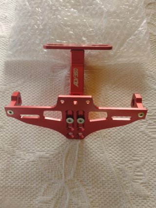Soporte Portamatrículas Honda  ADV 350 Rojo New .