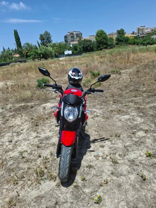 Moto Macbor 125 Fun Roja