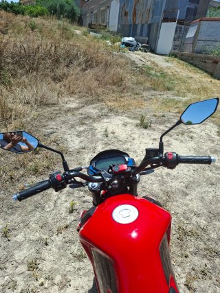 Moto Macbor 125 Fun Roja