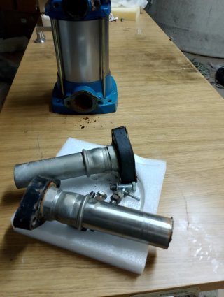 Bomba trifásica agua industrial