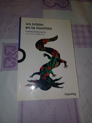 Un tritón en la mochila