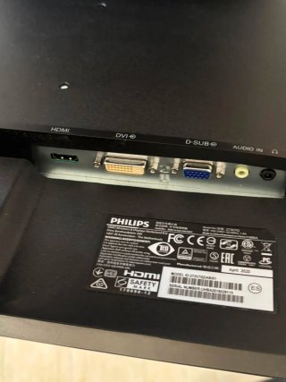 Monitor Philips 27 1080p Negro
