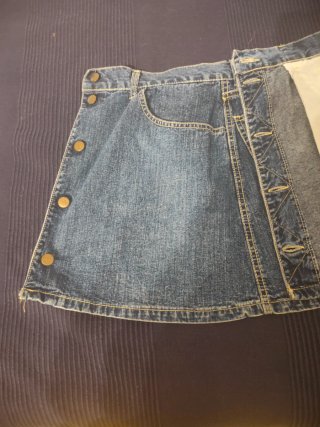 Mini falda vaquera mujer Talla 36