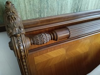 Mobile Napoleonico Legno Marrone Verde