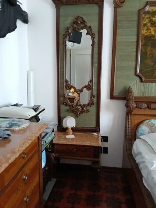 Mobile Napoleonico Legno Marrone Verde