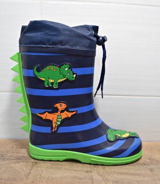 Botas de agua para niños con temática dinosaurios