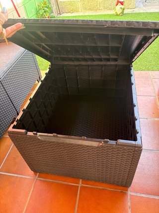 Conjunto Muebles Terraza Ratán Negro