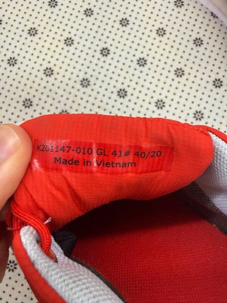 Tenis Camper Gore-Tex Rojo/Blanco