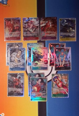 Cartas SR One Piece OP16