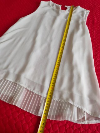Camicetta donna estiva bianca taglia unica