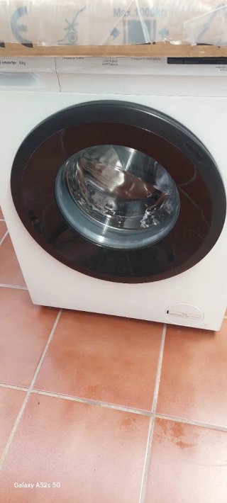 Puerta Lavadora Hisense Nueva.Diametro 47cm