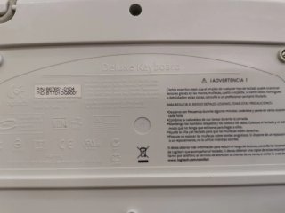 Teclado PC Blanco