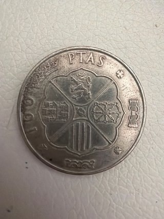 Moneda 100 Pesetas Franco 1966