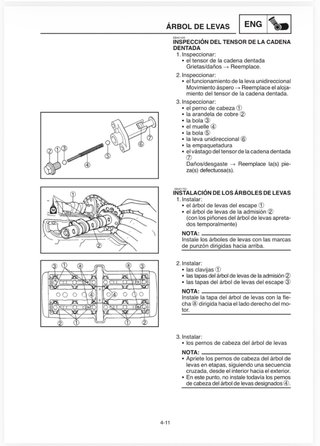 Manual de Taller Yamaha FZS600 '98