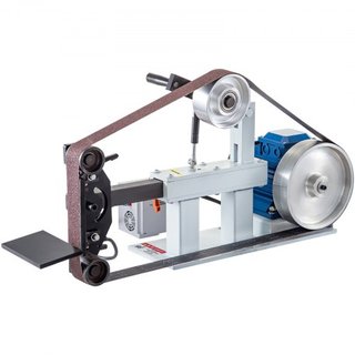 Lijadora de Disco y Banda de Banco Lijadora de Banco 1.5KW con Rueda Ph 427 x 30.5 cm Cinta de Lijado Ajustable, Lijadora de Banda y Disco de Maquinaria Central 0-2800Rpm Lijadoras Combinadas