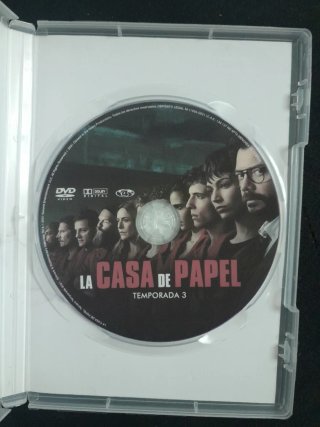 La Casa de Papel T3, T4 y T5 DVD