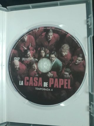 La Casa de Papel T3, T4 y T5 DVD