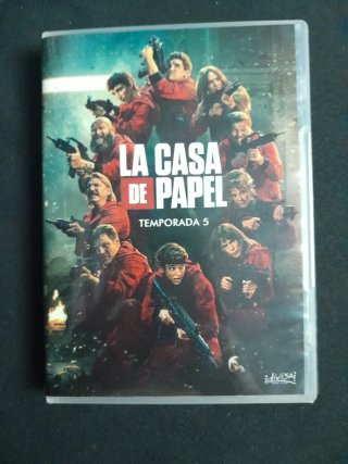 La Casa de Papel T3, T4 y T5 DVD