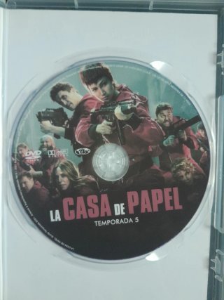 La Casa de Papel T3, T4 y T5 DVD