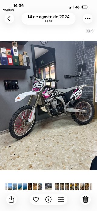 Plásticos Yamaha YZF 450 2009 Vinilos