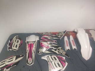 Plásticos Yamaha YZF 450 2009 Vinilos