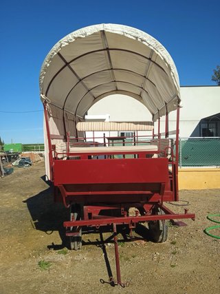 Carro para caballos o mulos