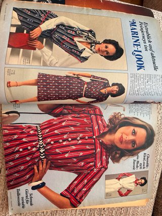 2 REVISTAS BURDA 1974 y 1975