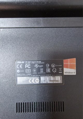 Portátil Asus X552C Negro