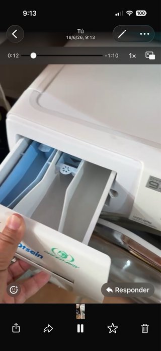 Lavatrice asciugatrice a carica frontale