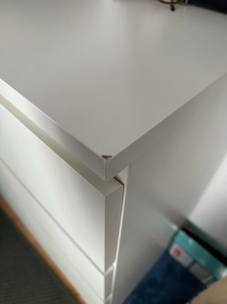 Cómoda MALM Ikea Blanca