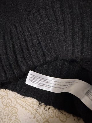 Jersey Zara Negro Mujer Talla S