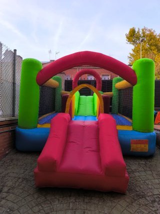 Castillo hinchable 530x300x215 cm