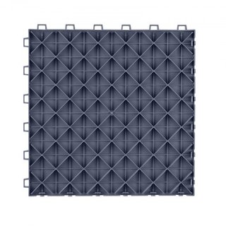Losas de Garaje Interconectables, 12 x 12 x 0.53 pulgadas Paquete de 50 Losas para Cubrir el Suelo del Garaje, Losas de Suelo de Garaje de Textura Doble Cara Antideslizante, para Garajes, Sótanos,...