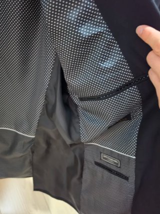 Elegante Traje Negro Puro Ego Talla 48