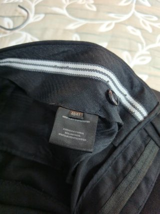 Elegante Traje Negro Puro Ego Talla 48