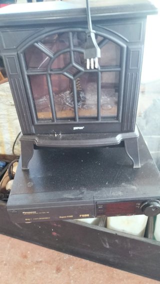 Caminetto elettrico decorativo