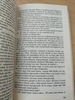 No sin mi hija dos libros
