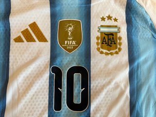 Camiseta Argentina Mundial Fútbol 2026 XL.