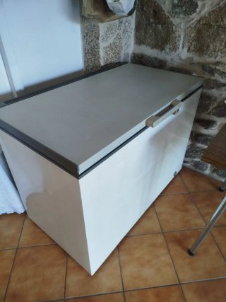 Congelador arcón blanco
