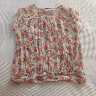 Blusa Sfera floral gasa talla M